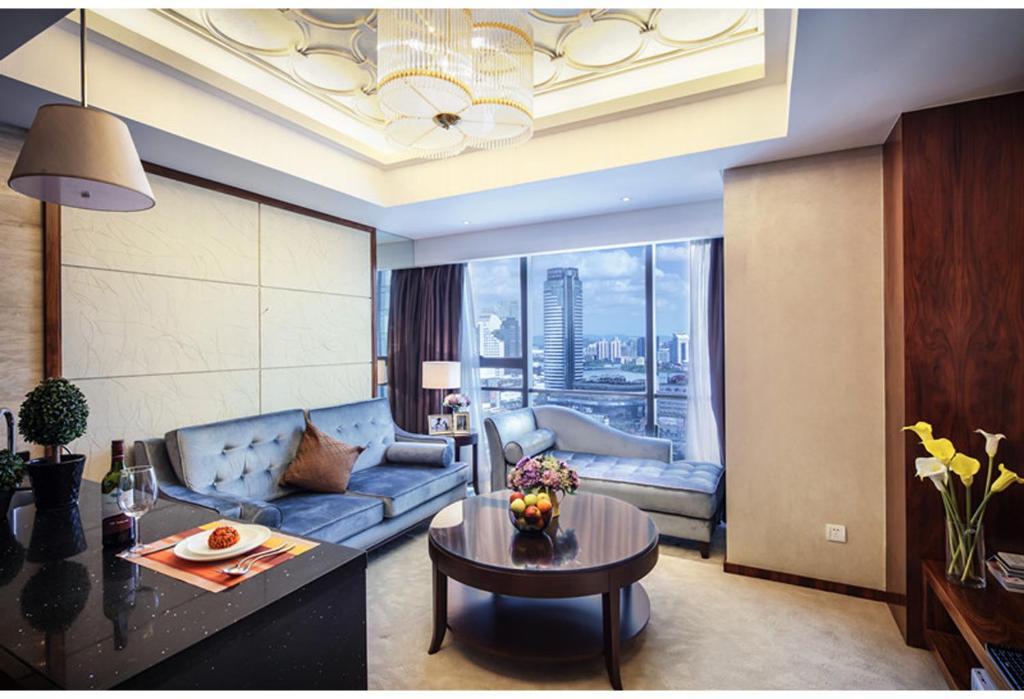 Yousu Hotel & Apartment Tianyi Square Yinyi Global Center Apartment Ningbo 닝보 객실 사진