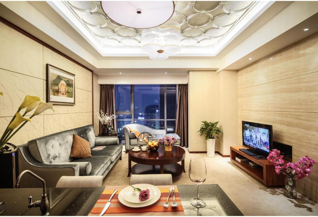 Yousu Hotel & Apartment Tianyi Square Yinyi Global Center Apartment Ningbo 닝보 객실 사진