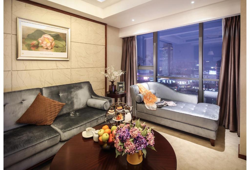 Yousu Hotel & Apartment Tianyi Square Yinyi Global Center Apartment Ningbo 닝보 객실 사진